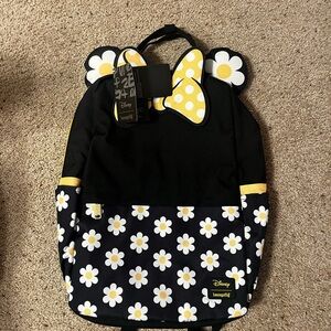 Loungefly Disney Daisy Backpack - Black and Yellow
